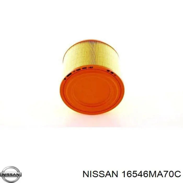 Do koszyka 16546MA70C Nissan/Infiniti Filtr powietrza