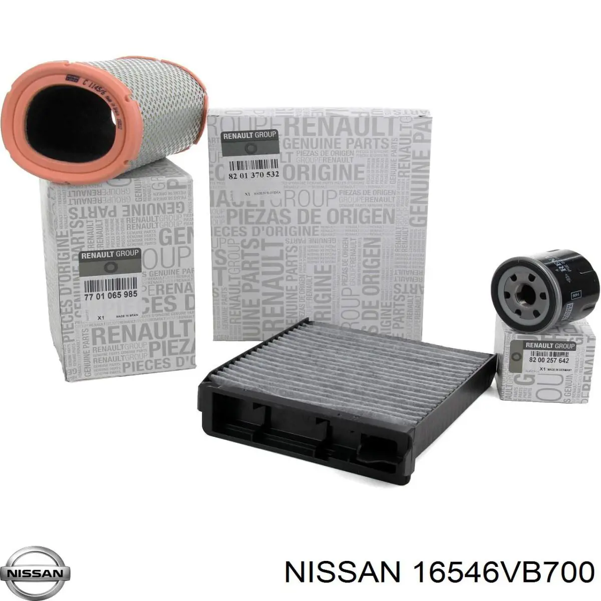 Filtr powietrza Nissan/Infiniti 16546VB700 cena, od 107,18 USD