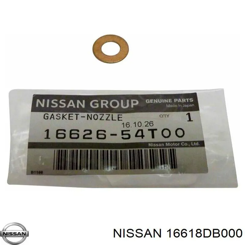Zestaw naprawczy wtryskiwacza 16618DB000 Nissan/Infiniti