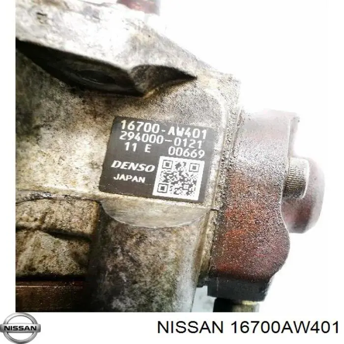 Pompa wtryskowa wysokiego ciśnienia Nissan/Infiniti 16700ES61B cena, od 185,58 USD