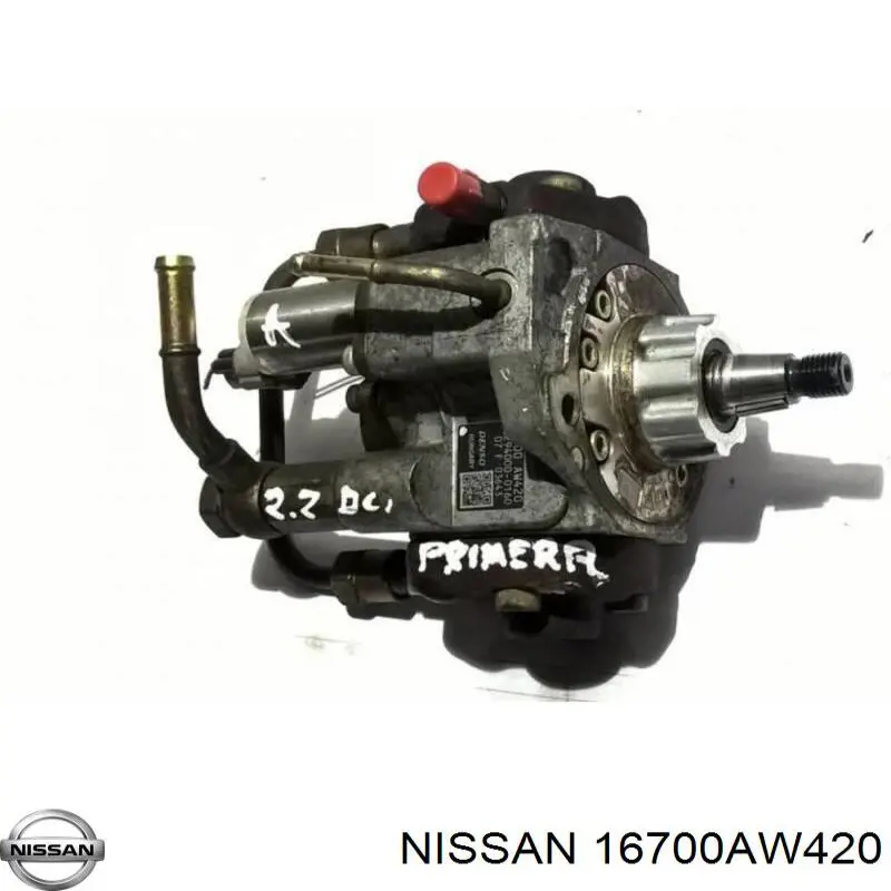 16700AW420 Nissan/Infiniti Pompa wtryskowa wysokiego ciśnienia