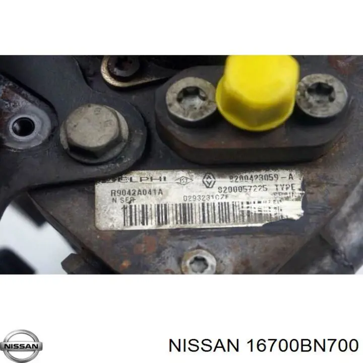 16700BN700 Nissan/Infiniti Pompa wtryskowa wysokiego ciśnienia