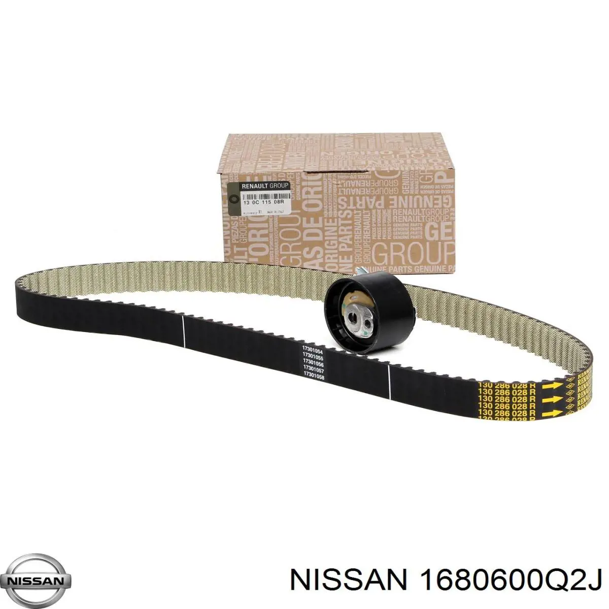 Pasek rozrządu, zestaw Nissan/Infiniti 1680600Q2J cena, od 68,80 USD
