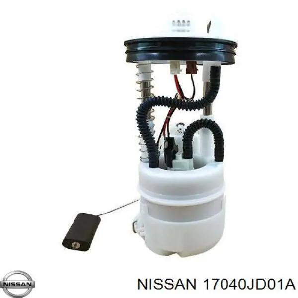 Do koszyka 17040JD01A Nissan/Infiniti Pompa paliwa elektryczna zanurzeniowa