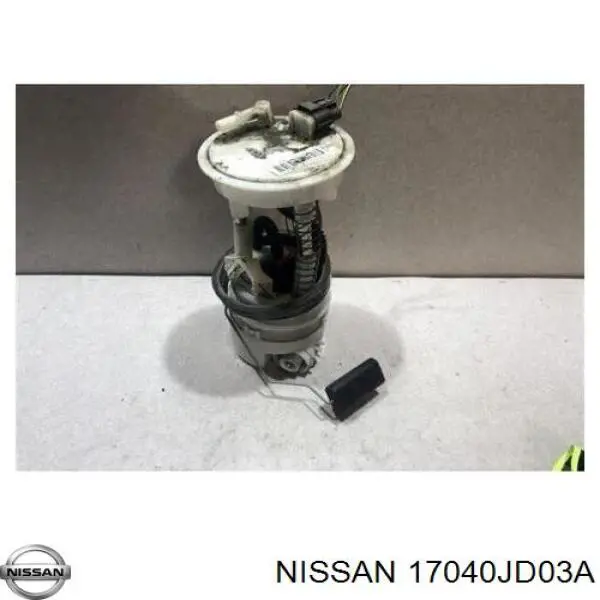 Do koszyka 17040JD03A Nissan/Infiniti Moduł pompy paliwowej z czujnikiem poziomu paliwa