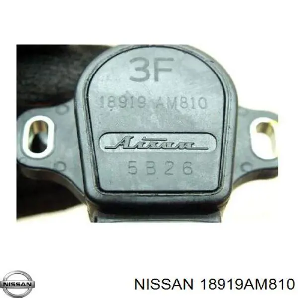 Do koszyka 18919AM810 Nissan/Infiniti Czujnik położenia przepustnicy (potencjometr)