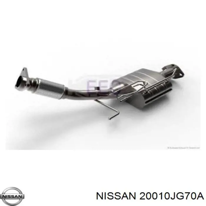 20010JG70A Nissan/Infiniti Filtr cząstek stałych układu wydechowego