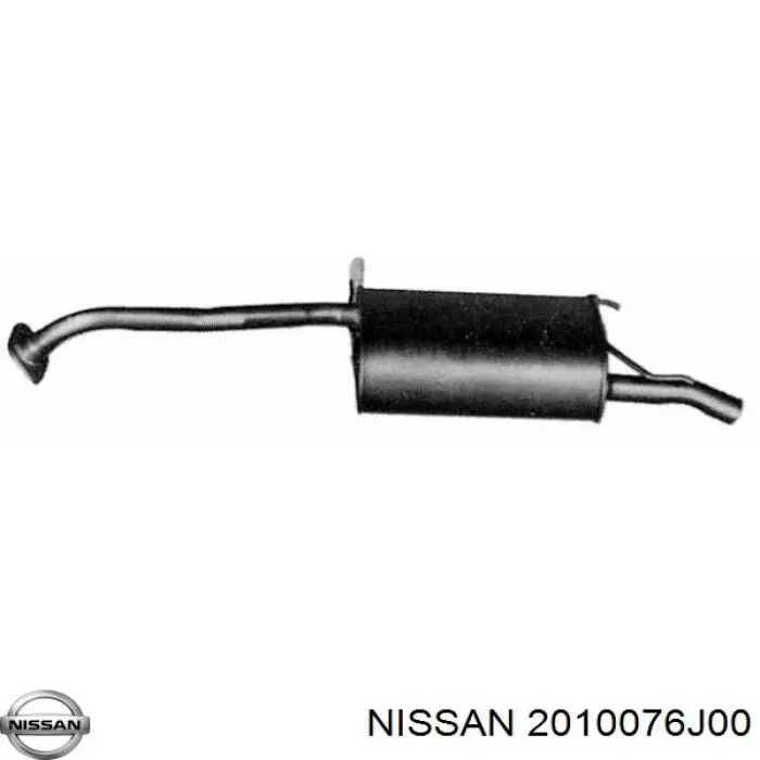 Tłumik, tylna część Nissan/Infiniti 2010076J00 cena, od 46,98 USD