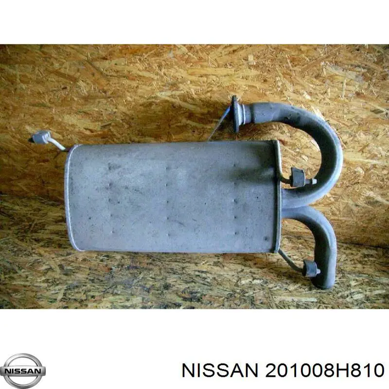 Tłumik, tylna część Nissan/Infiniti 201008H81A cena, od 186,46 USD