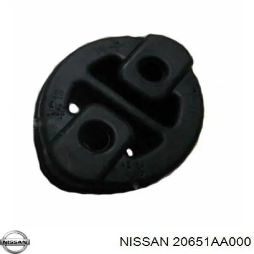 Poduszka mocowania tłumika Nissan/Infiniti 20651AA000 cena, od 3,06 USD