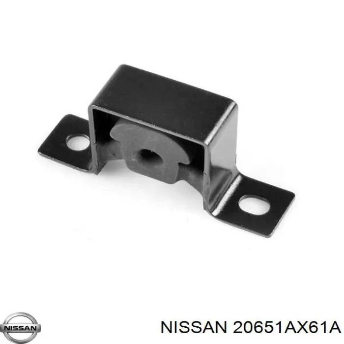 Do koszyka 20651AX61A Nissan/Infiniti Poduszka mocowania tłumika