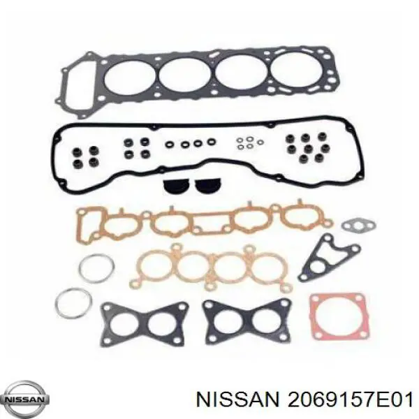 Do koszyka 2069157E01 Nissan/Infiniti Uszczelka rury odbiornika tłumika
