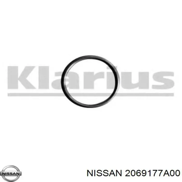 Do koszyka 2069177A00 Nissan/Infiniti Uszczelka rury odbiornika tłumika
