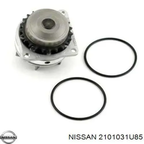 Do koszyka 2101031U85 Nissan/Infiniti Pompa chłodząca wodna