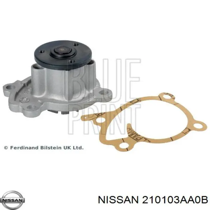 Pompa chłodząca wodna Nissan/Infiniti 210103AA0B cena, od 38,24 USD