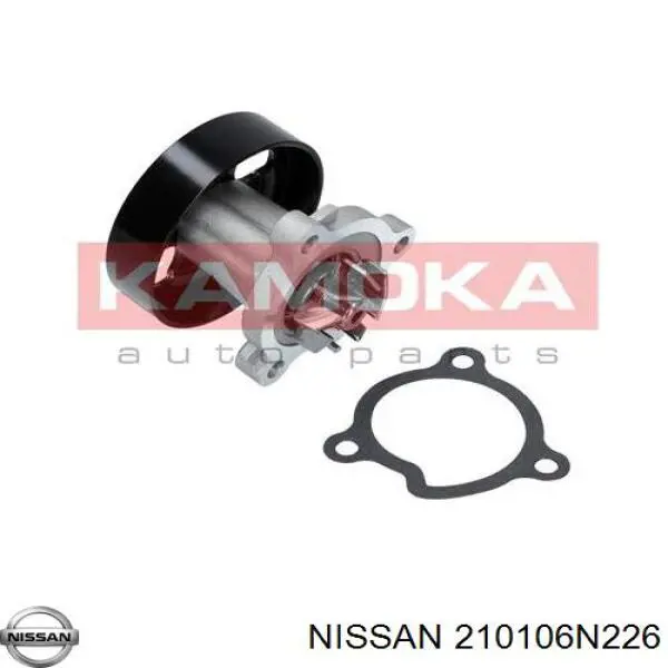 Pompa chłodząca wodna Nissan/Infiniti 210106N226 cena, od 45,35 USD