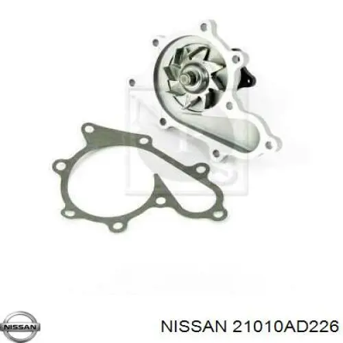 Pompa chłodząca wodna Nissan/Infiniti 21010AD226 cena, od  