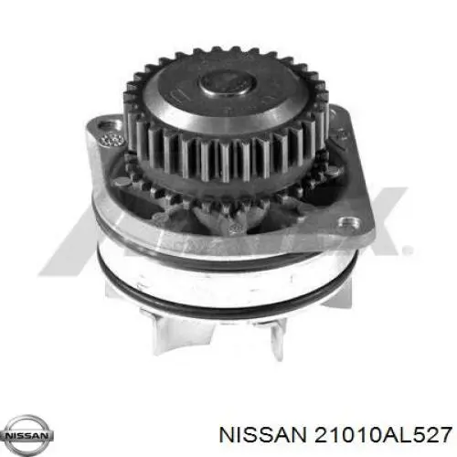 Pompa chłodząca wodna Nissan/Infiniti 21010AL527 cena, od 81,87 USD