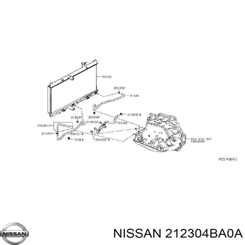 212304BA0A Nissan/Infiniti 