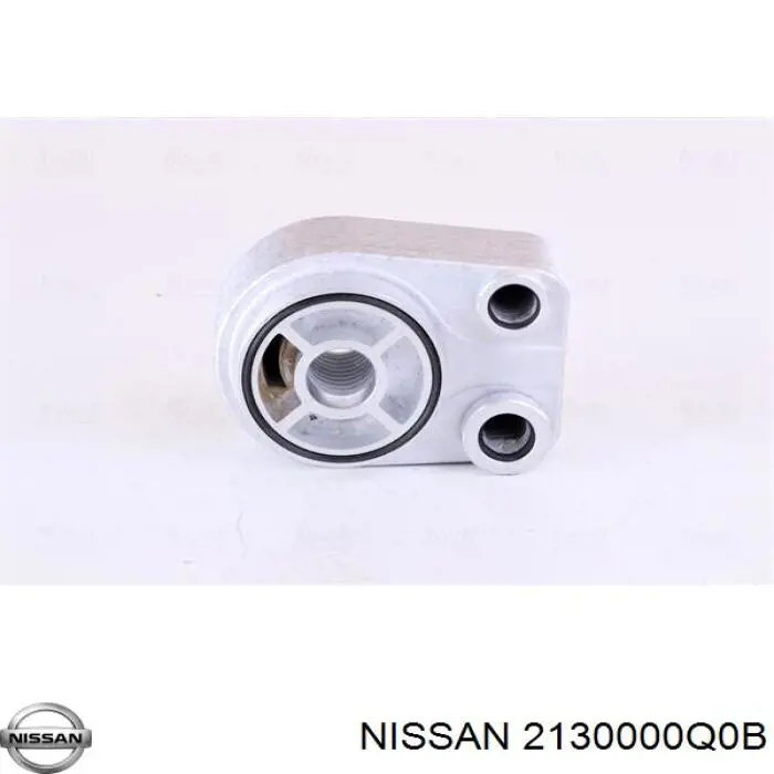 Do koszyka 2130000Q0B Nissan/Infiniti Chłodnica oleju, pod filtrem