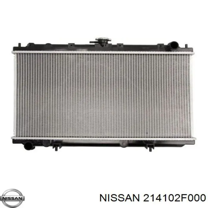 Do koszyka 214102F000 Nissan/Infiniti Chłodnica silnika