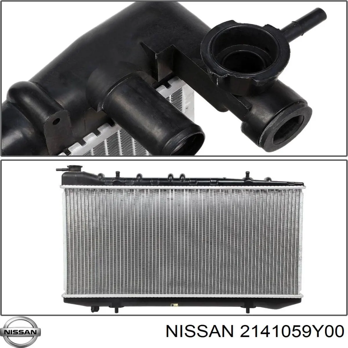 Chłodnica silnika 2141059Y00 Nissan/Infiniti