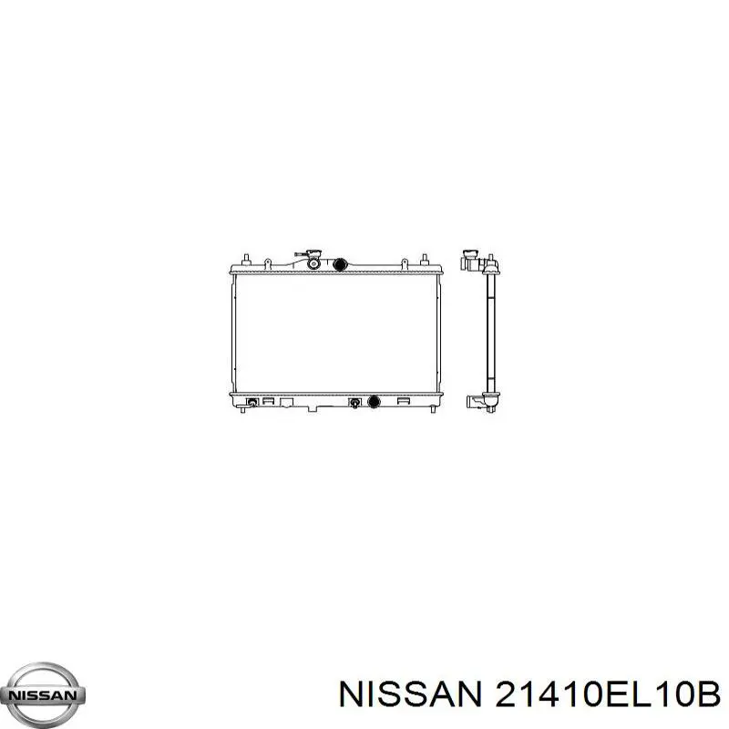 21410EL10B Nissan/Infiniti Chłodnica silnika