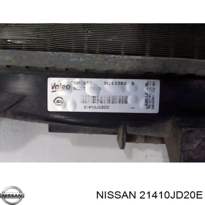 21410JD20E Nissan/Infiniti Chłodnica silnika