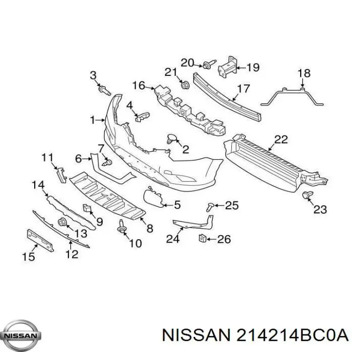 Żaluzja chłodnicy Nissan Rogue (T32U)