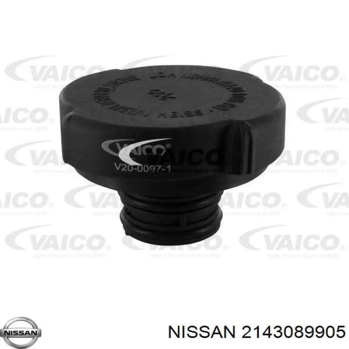 Pokrywa (korek) chłodnicy Nissan/Infiniti 2143089905 cena, od 11,46 USD
