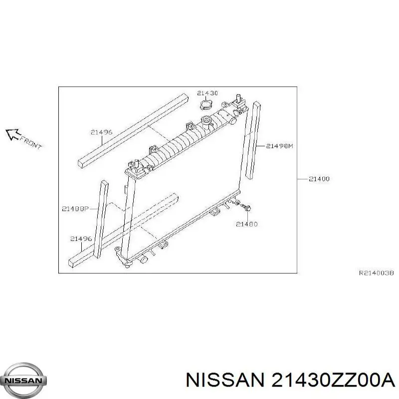 Pokrywa (korek) zbiornika wyrównawczego Nissan/Infiniti 21430ZZ00A cena, od 21,51 USD