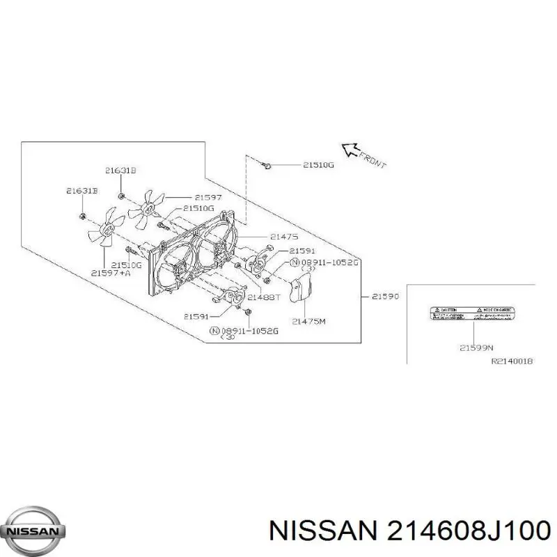 Chłodnica silnika do Nissan Altima L31 
