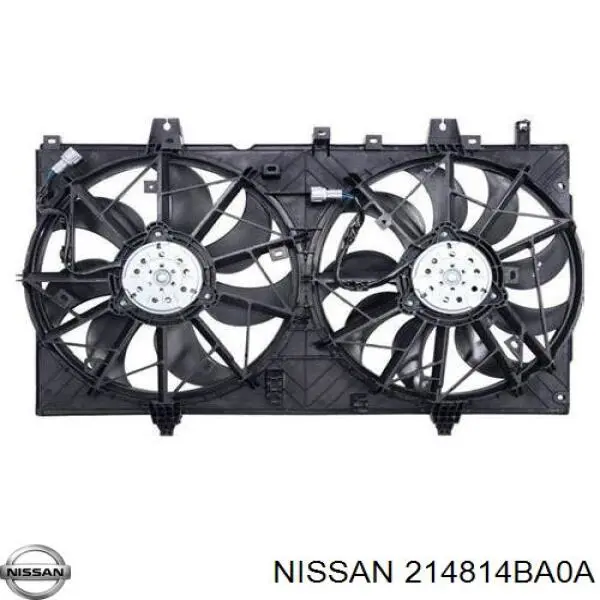 Dyfuzor chłodnicy, w komplecie z silnikiem i wirnikiem Nissan/Infiniti 214814BA0A cena, od 141,17 USD