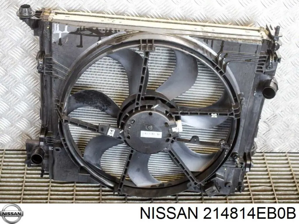 Dyfuzor chłodnicy, w komplecie z silnikiem i wirnikiem Nissan/Infiniti 214814EB0B cena, od 129,54 USD