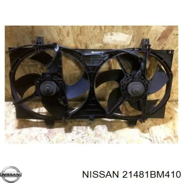 Dyfuzor chłodnicy, w komplecie z silnikiem i wirnikiem Nissan/Infiniti 21481BM410 cena, od 212,82 USD