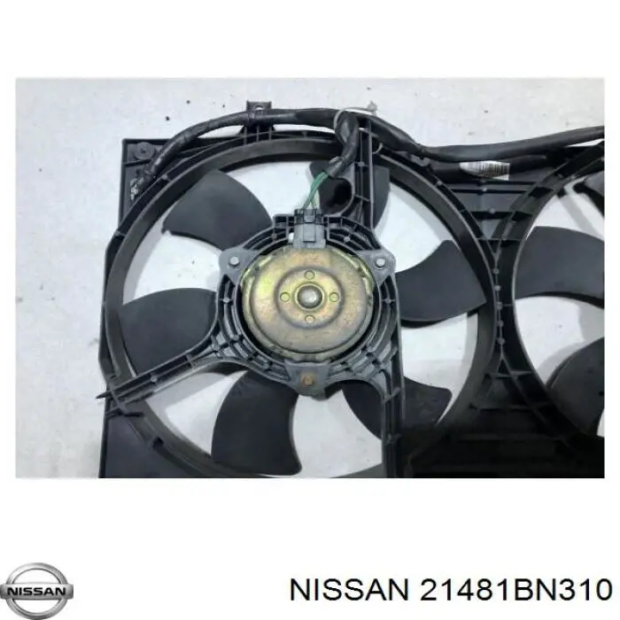 Wentylator elektryczny układu chłodzenia kompletny (silnik+wirnik) Nissan Almera II sedana (N16) (2000 - 2006) cena, od 69,81 USD