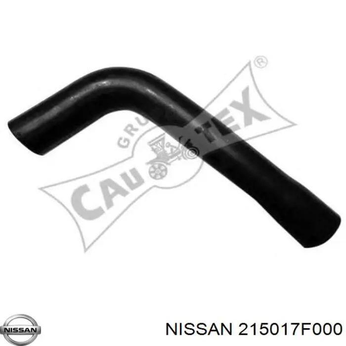 Przewód (króciec) chłodnicy górny Nissan/Infiniti 215017F000 cena, od 15,58 USD