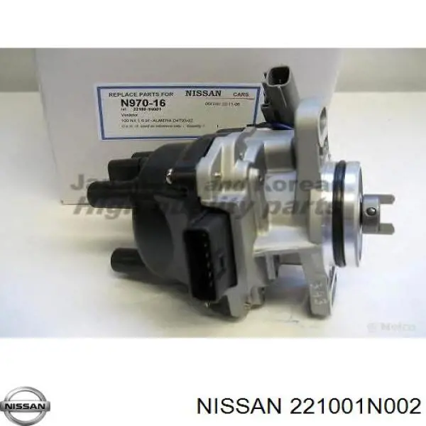 Rozdzielacz zapłonu Nissan/Infiniti 221001N002 cena, od 66,27 USD