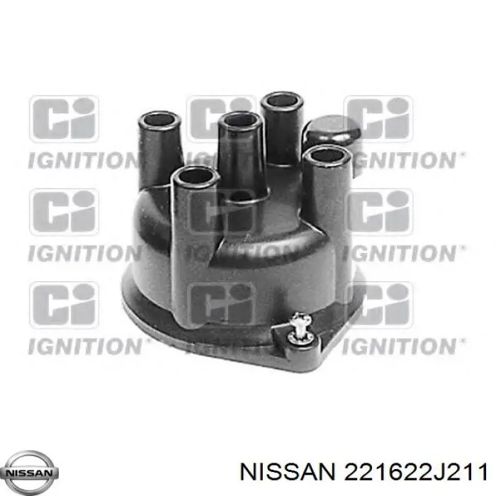 Do koszyka 221622J211 Nissan/Infiniti Kopułka rozdzielacza zapłonu