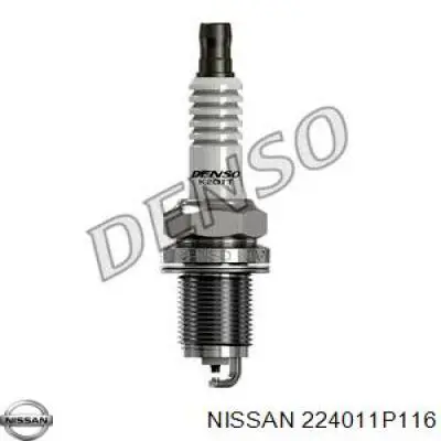 Świeca zapłonowa Nissan/Infiniti 224011P116 cena, od 12,36 USD