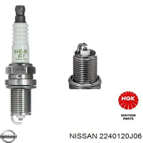 Świeca zapłonowa Nissan/Infiniti 2240120J06 cena, od 5,23 USD