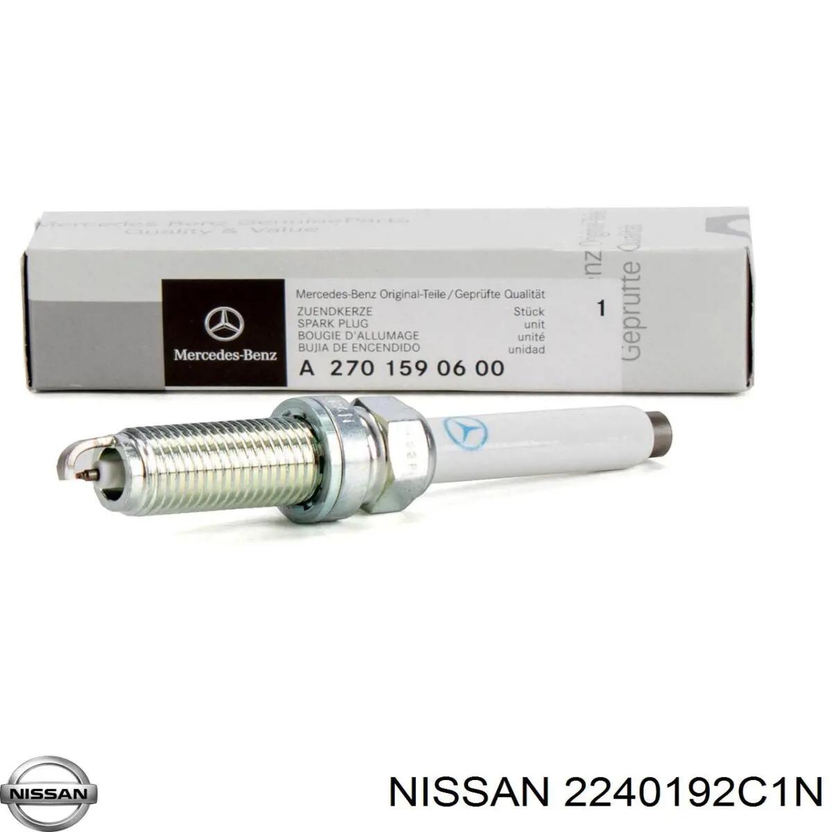 Świeca zapłonowa Nissan/Infiniti 2240192C1N cena, od 20,46 USD