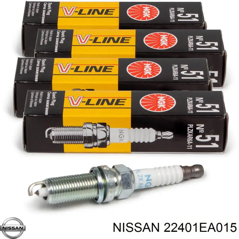 Do koszyka 22401EA015 Nissan/Infiniti Świeca zapłonowa