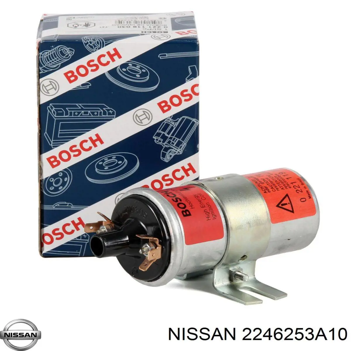 Do koszyka 2246253A10 Nissan/Infiniti Cewka zapłonowa
