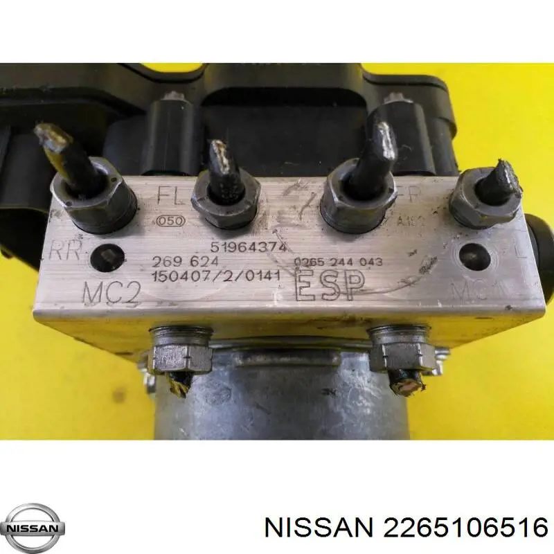 Sterownik ABS  hydrauliczny do Renault DUSTER I HS