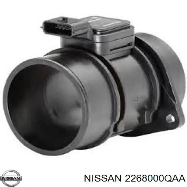Czujnik przepływu powietrza, przepływomierz powietrza M.A.F. Nissan/Infiniti 2268000QAA cena, od 83,43 USD