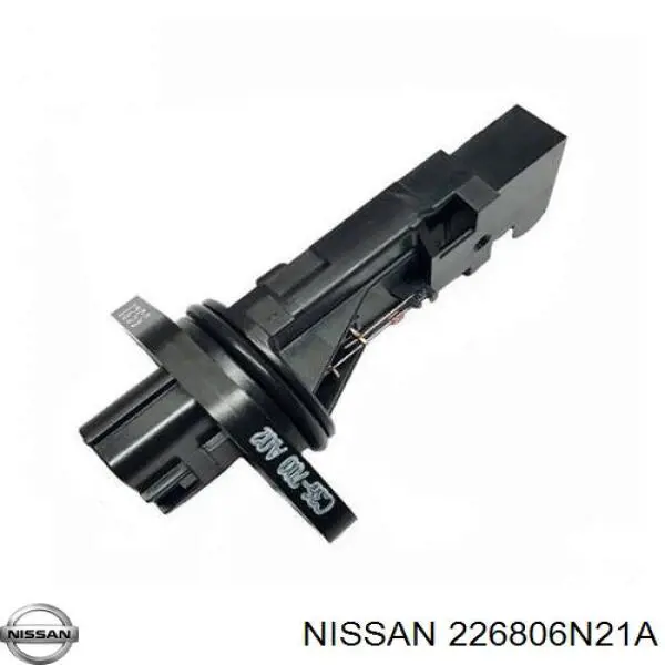 226806N21A Nissan/Infiniti Czujnik przepływu powietrza, przepływomierz powietrza M.A.F.