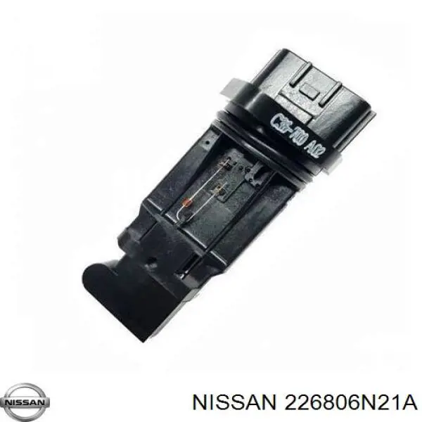 Czujnik przepływu powietrza, przepływomierz powietrza M.A.F. Nissan/Infiniti 226806N21A cena, od 45,56 USD