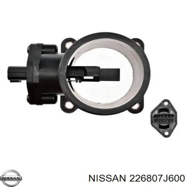 226807J600 Nissan/Infiniti Czujnik przepływu powietrza, przepływomierz powietrza M.A.F.