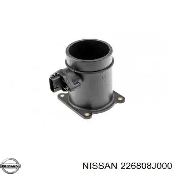 Do koszyka 226808J000 Nissan/Infiniti Czujnik przepływu powietrza, przepływomierz powietrza M.A.F.